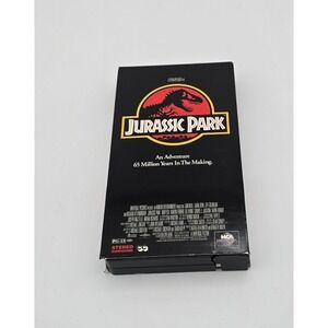Universal Jurassic Park VHS 1994 Spielberg Jeff Goldblum Vintage Open